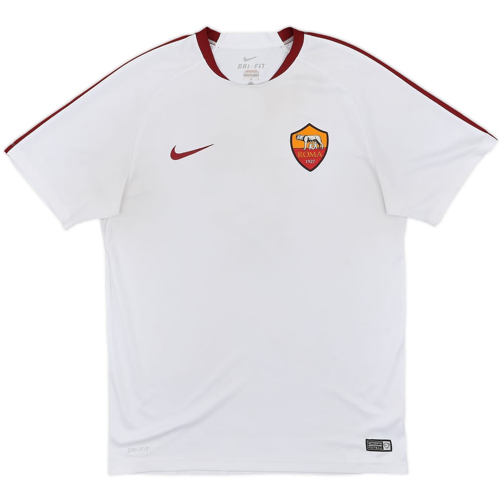 2015-16 Roma Nike Training Shirt - 8/10 - (L)