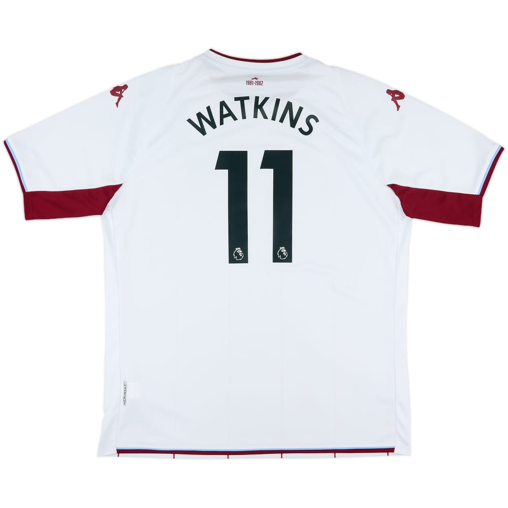 2021-22 Aston Villa Away Shirt Watkins #11 - 9/10 - (3XL)