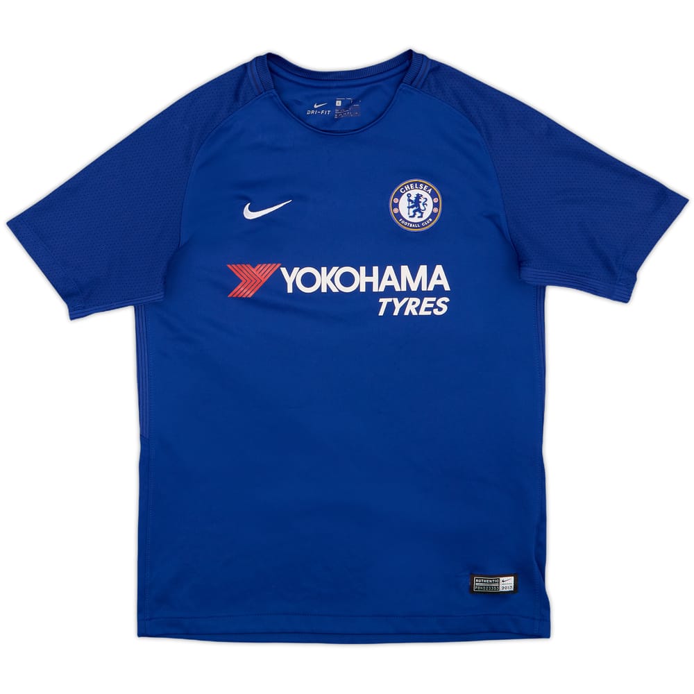 2017-18 Chelsea Home Shirt - 8/10 - (L.Boys)