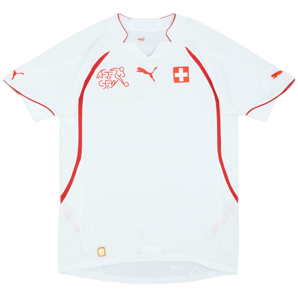 2010-11 Switzerland Signed Away Shirt - 5/10 - (S)
