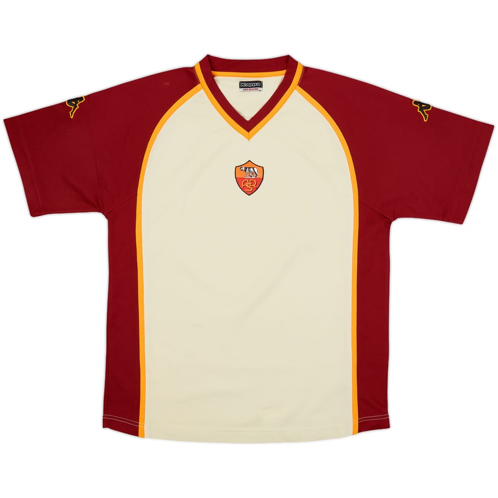 2000-01 Roma Kappa Training Shirt - 9/10 - (M)
