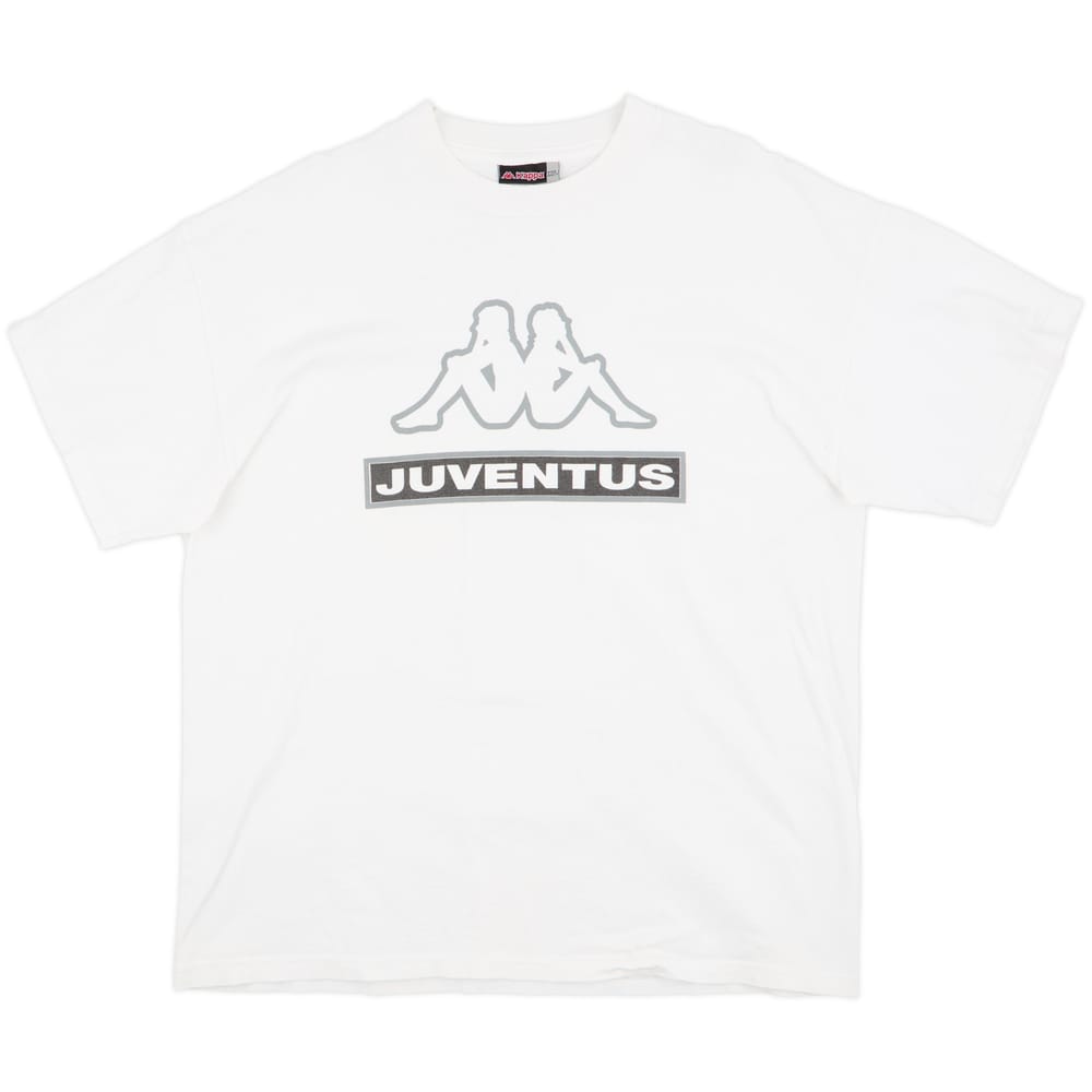 1998-99 Juventus Kappa Cotton Tee - 8/10 - (XL)