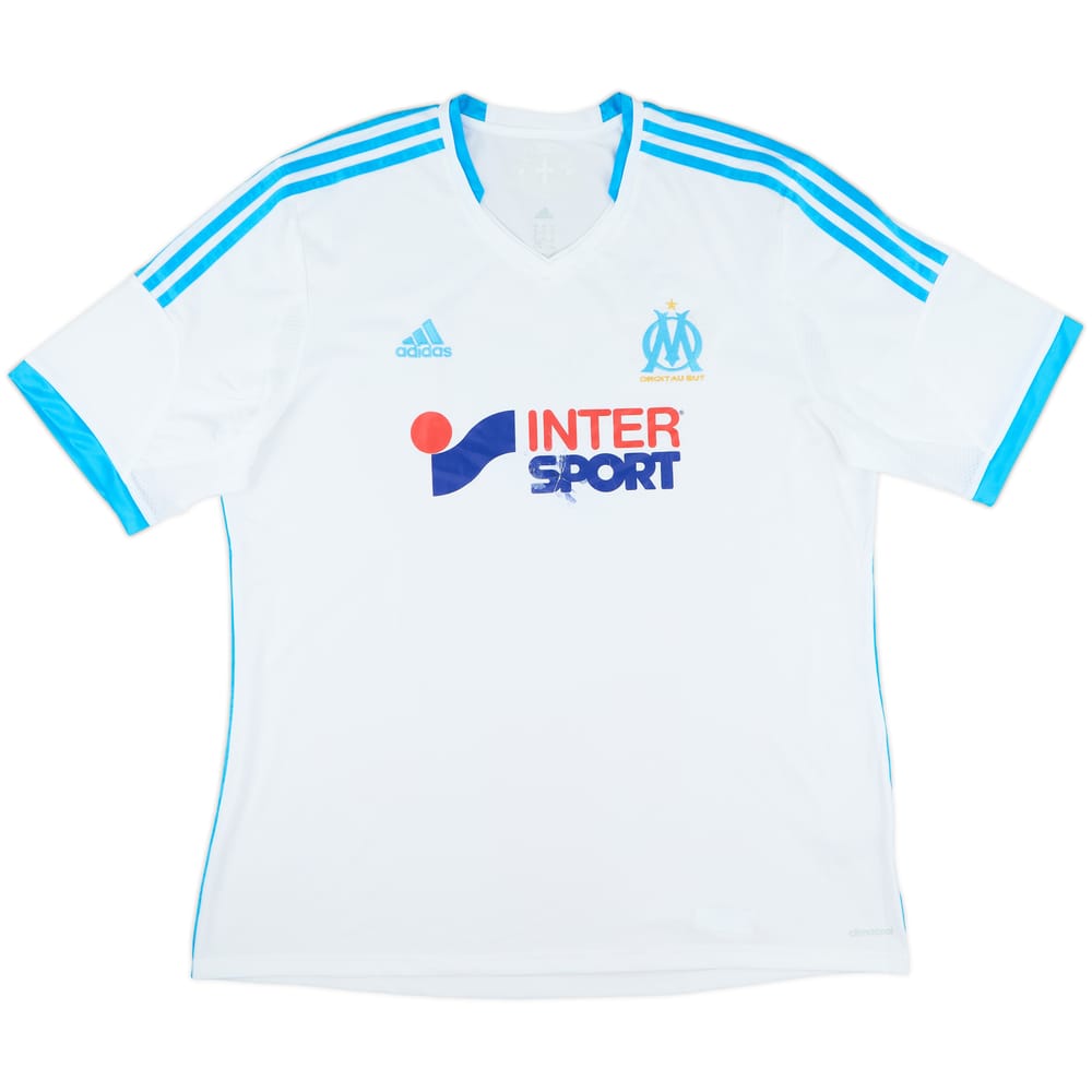 2013-14 Olympique Marseille Home Shirt - 5/10 - (XL)
