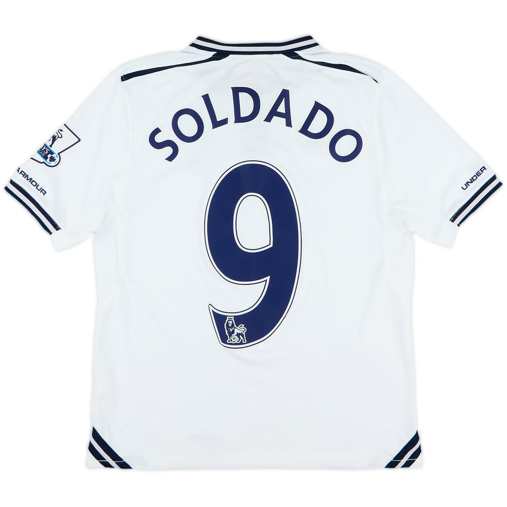 2013-14 Tottenham Home Shirt Soldado #9 - 6/10 - (L.Boys)