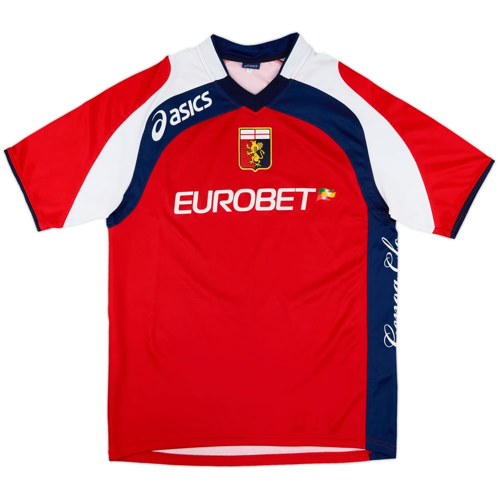 2008-09 Genoa Asics Training Shirt - 8/10 - (L)