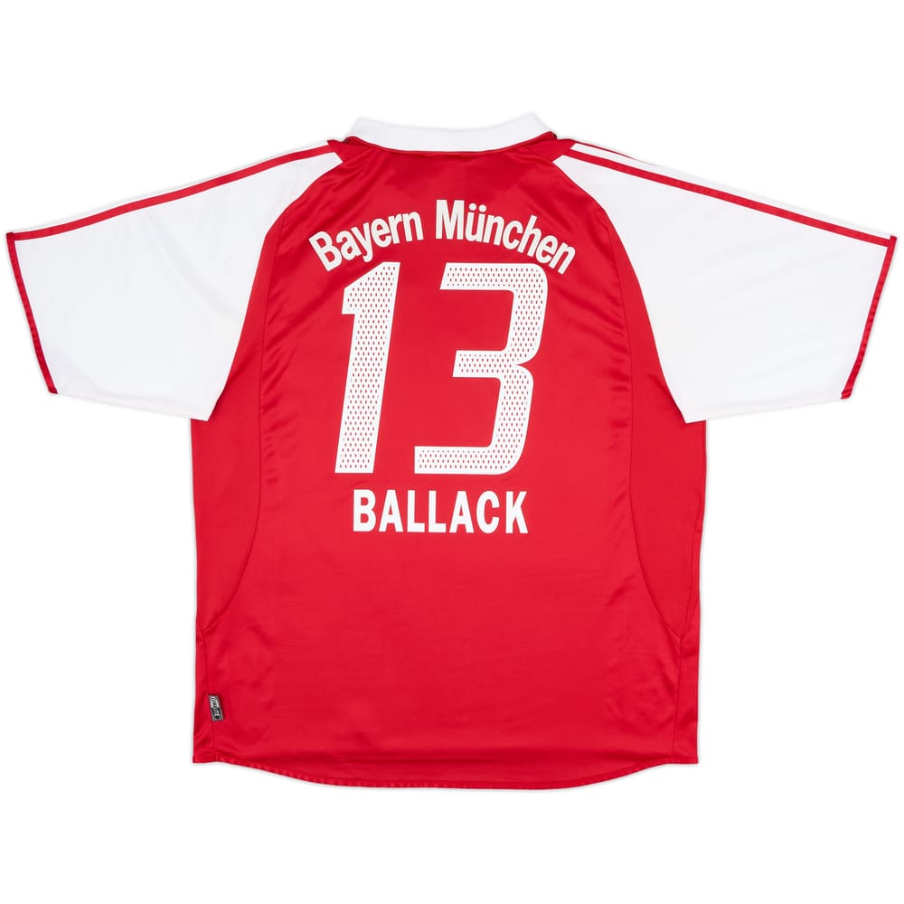 2003-04 Bayern Munich Home Shirt Ballack #13 - 8/10 - (XL)
