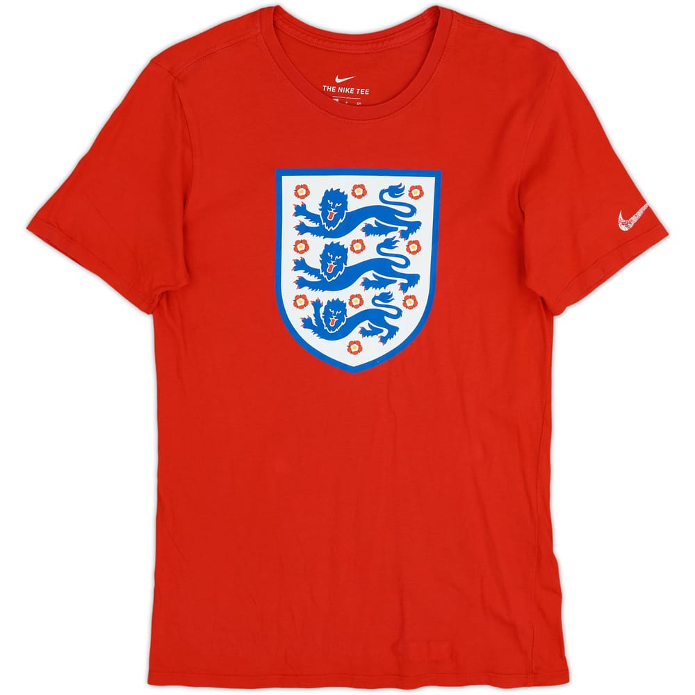 2018-19 England Nike Cotton Tee - 9/10 - (S)