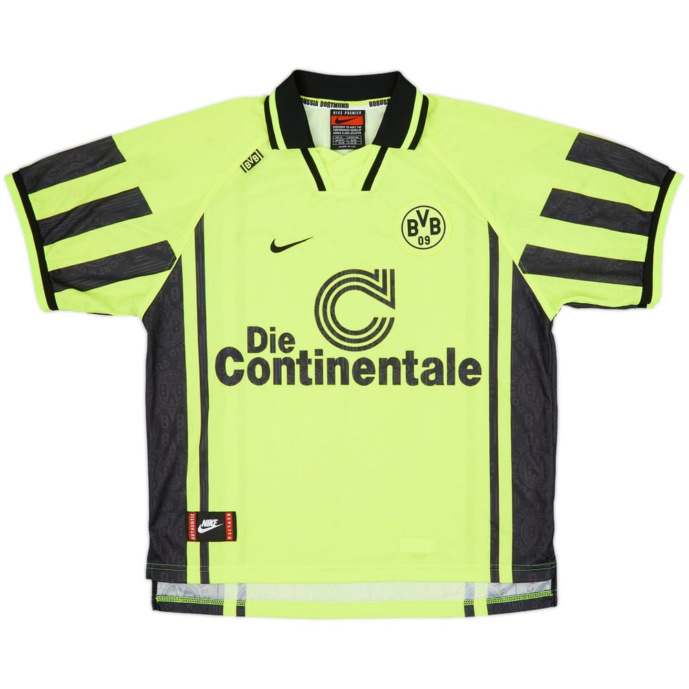 1996-97 Borussia Dortmund Home Shirt - 8/10 - (XL)