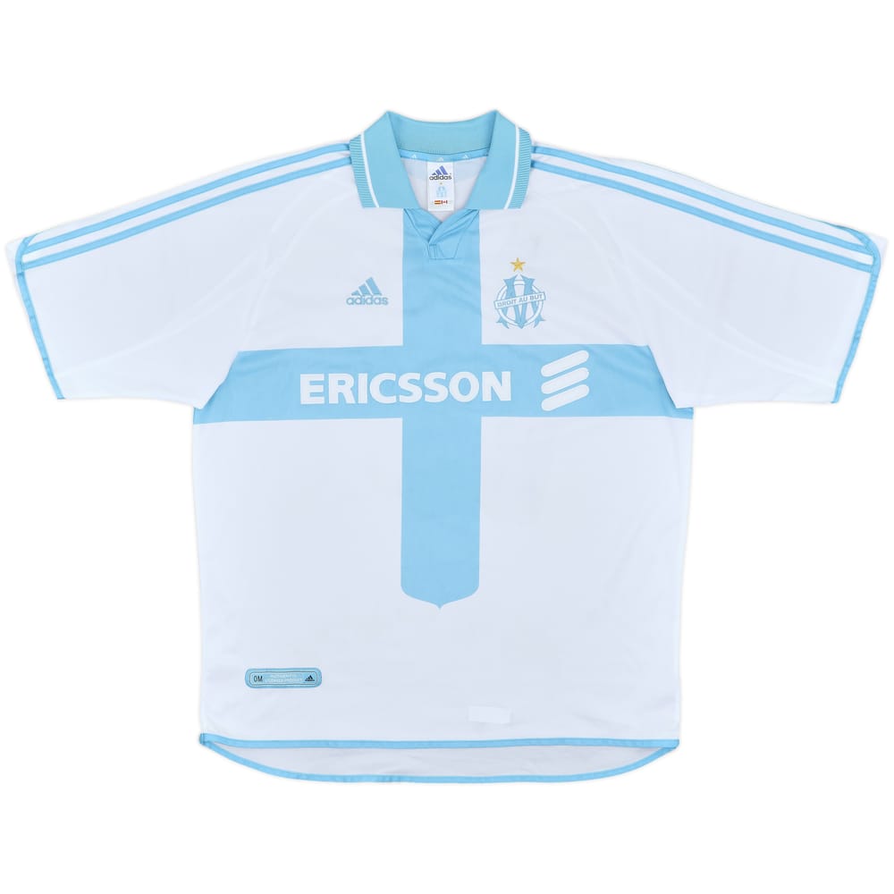 2000-01 Olympique Marseille Home Shirt - 6/10 - (XL)