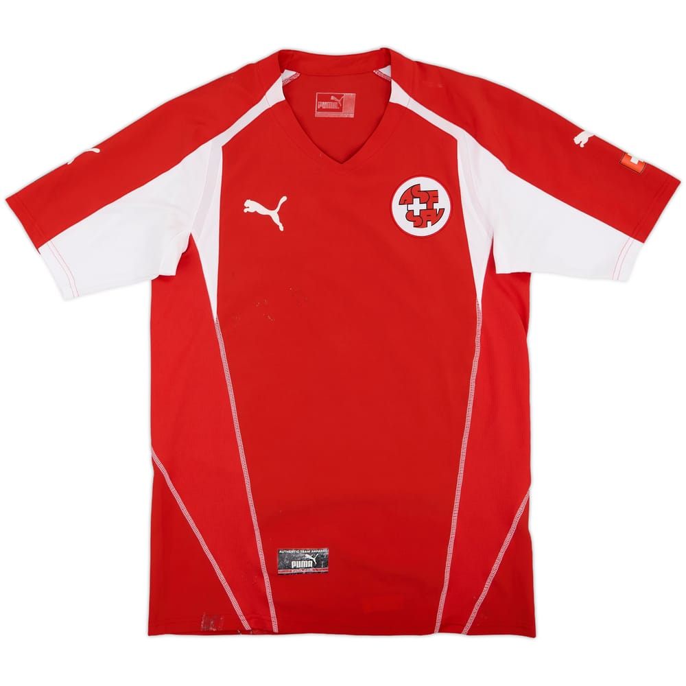 2004-06 Switzerland Home Shirt - 6/10 - (M)