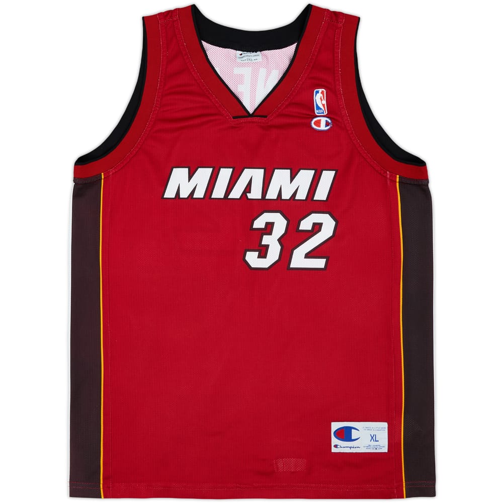 2004-07 Miami Heat O'Neal #32 Champion Alternate Jersey - 9/10 - (XL)