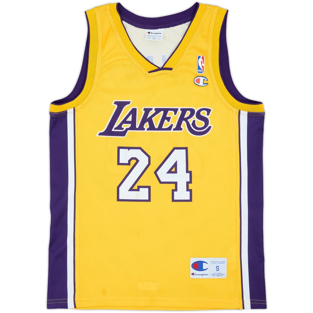 2006-10 LA Lakers Bryant #24 Champion Home Jersey - 7/10 - (S)