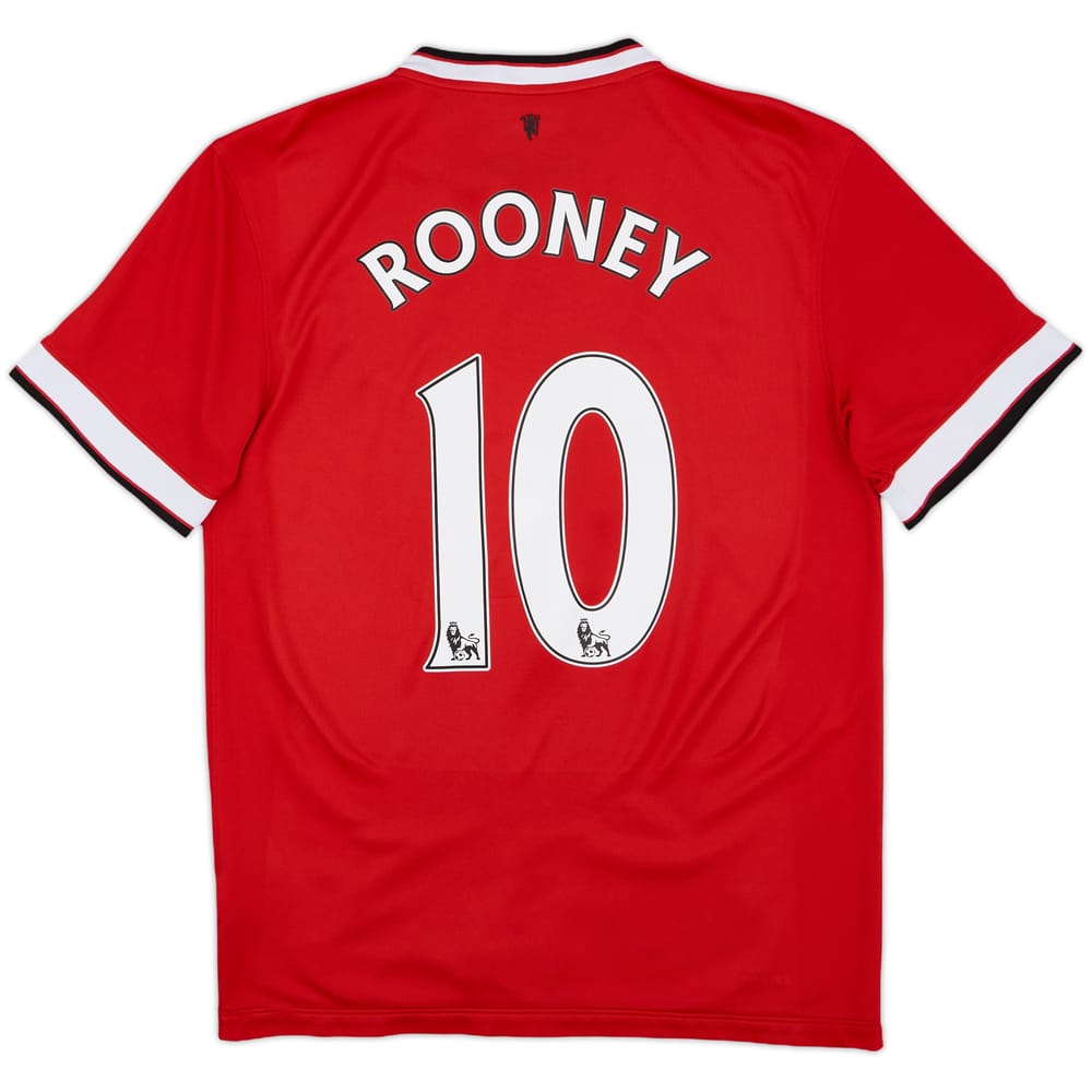 2014-15 Manchester United Home Shirt Rooney #10 - 7/10 - (M)
