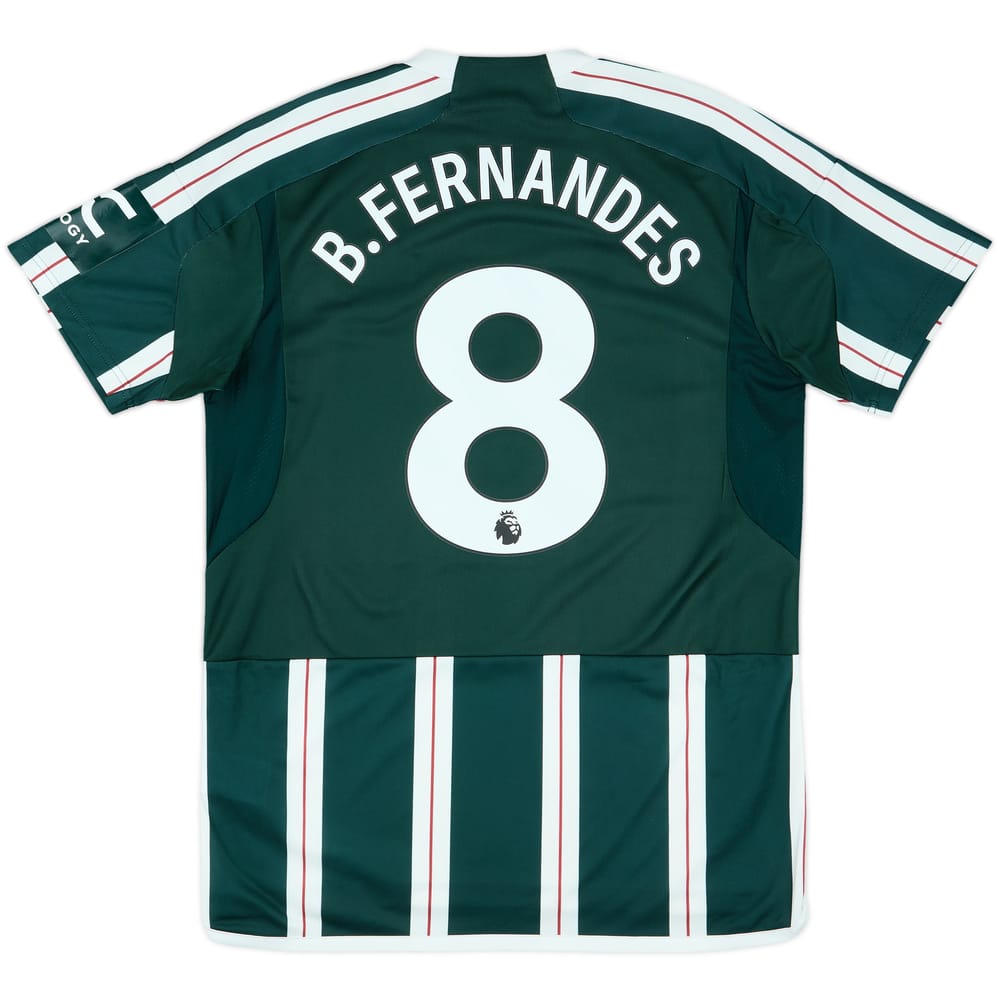 2023-24 Manchester United Away Shirt B.Fernandes #8 - 10/10 - (L)