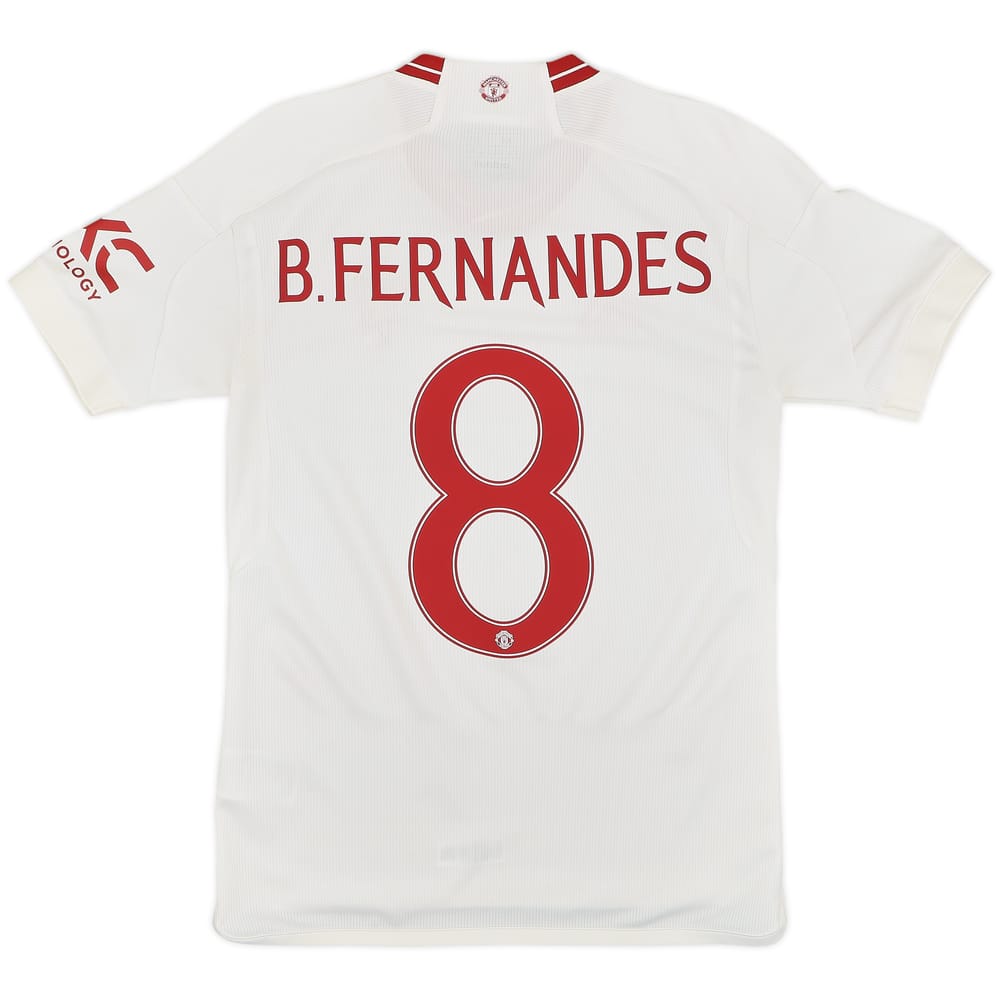 2023-24 Manchester United Third Shirt B.Fernandes #8 - 9/10 - (XS)