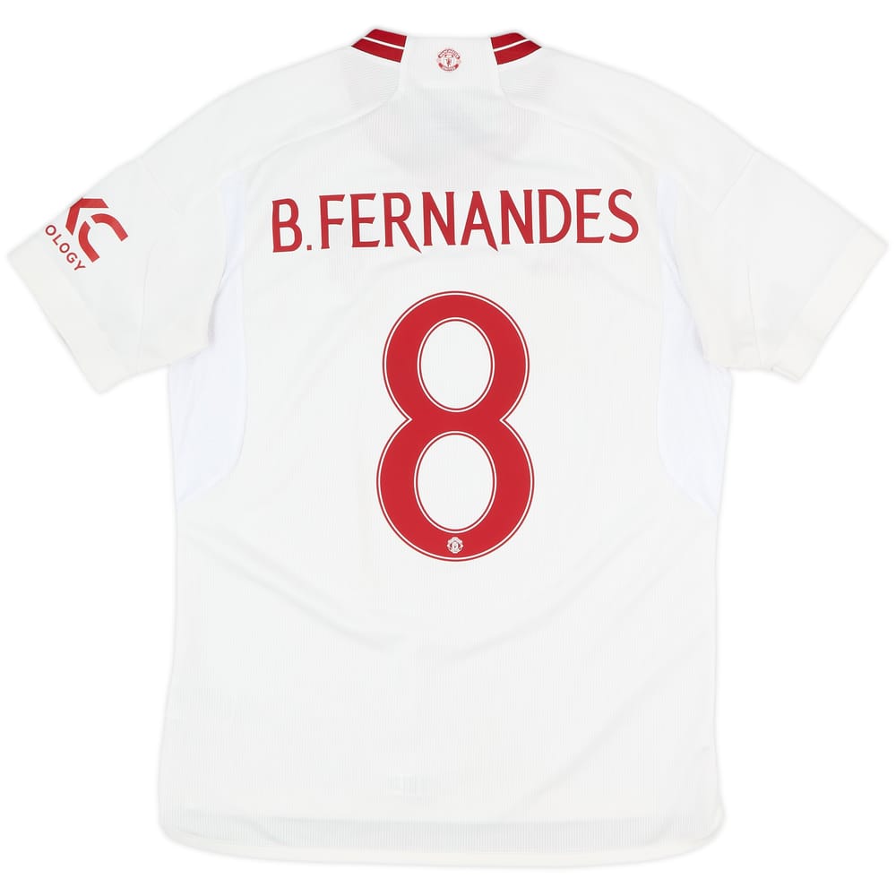 2023-24 Manchester United Third Shirt B.Fernandes #8 - 8/10 - (M)