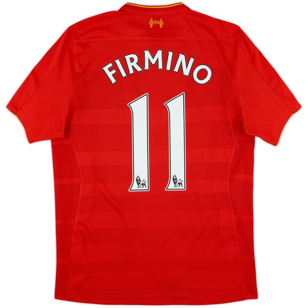 2016-17 Liverpool Home Shirt Firmino #11 - 7/10 - (S)