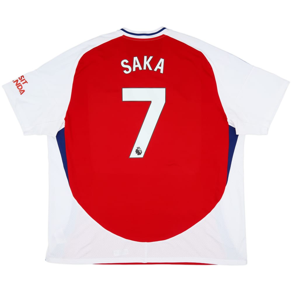 2024-25 Arsenal Home Shirt Saka #7 - 8/10 - (3XL)