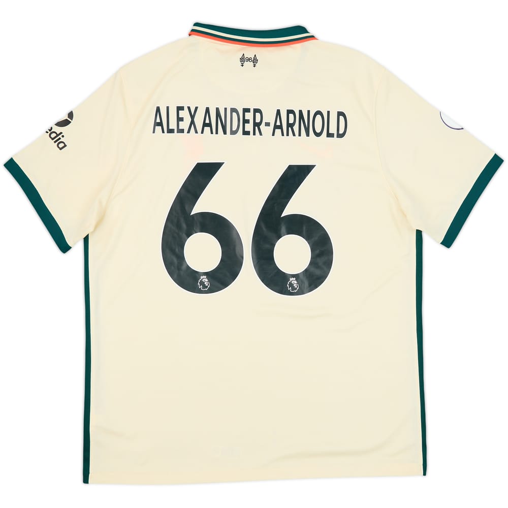2021-22 Liverpool Away Shirt Alexander-Arnold #66 - 8/10 - (XL)