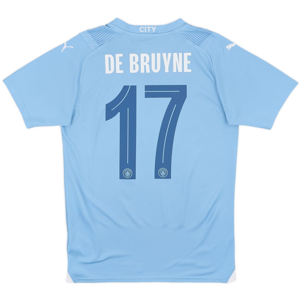 2023-24 Manchester City Home Shirt De Bruyne #17 - 8/10 - (S)