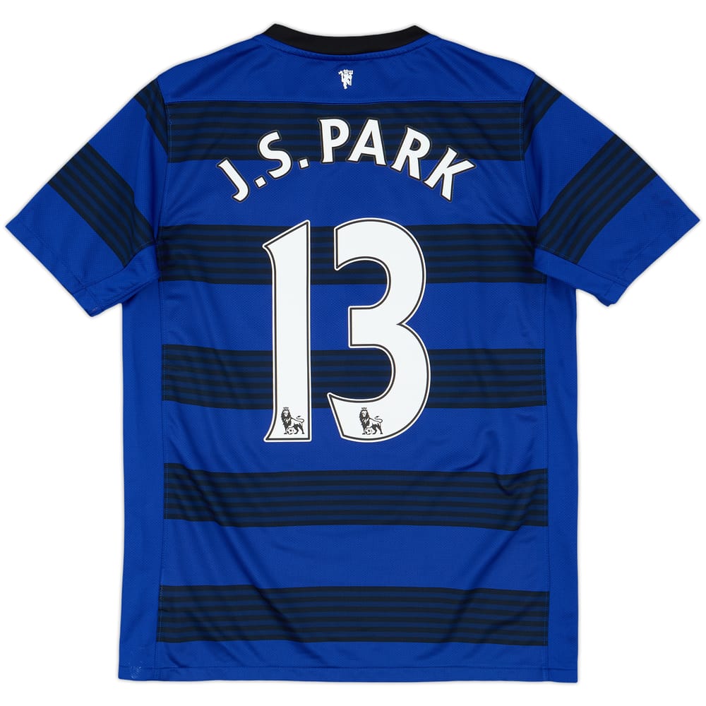 2011-13 Manchester United Away Shirt J.S.Park #13 - 9/10 - (XL.Boys)