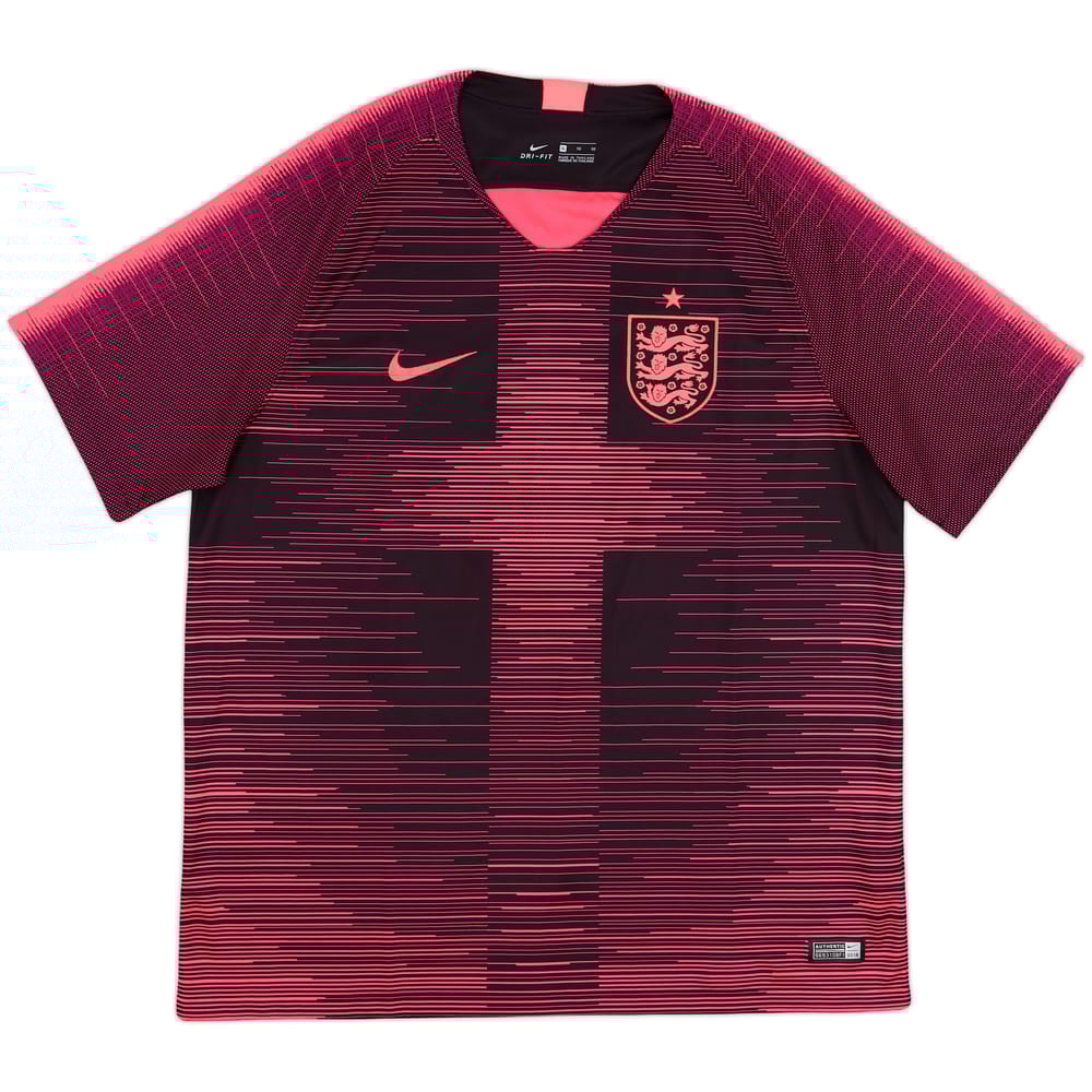 2018 England Nike Pre-Match Stadium Remix Shirt - 10/10 - (XL)