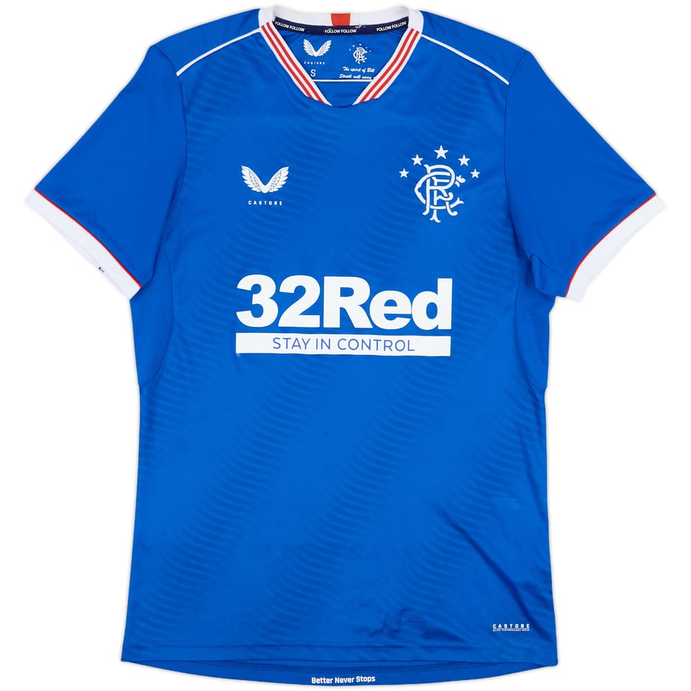 2019-20 Rangers Home Shirt - 7/10 - (S)