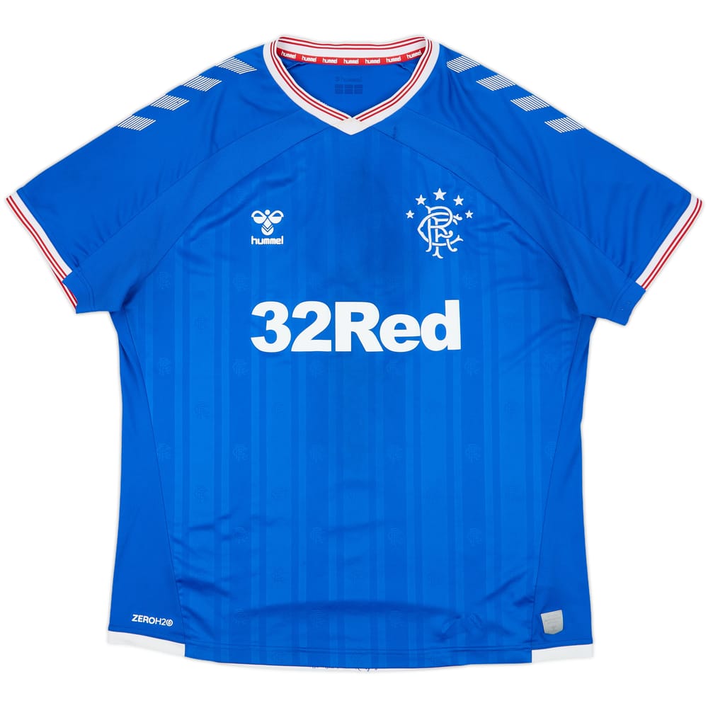 2019-20 Rangers Home Shirt - 7/10 - (3XL)