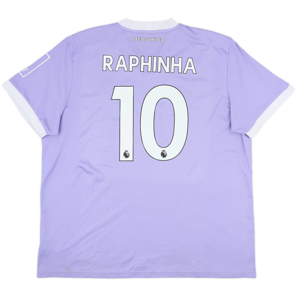 2021-22 Leeds United Third Shirt Raphinha #10 - 7/10 - (XXL)