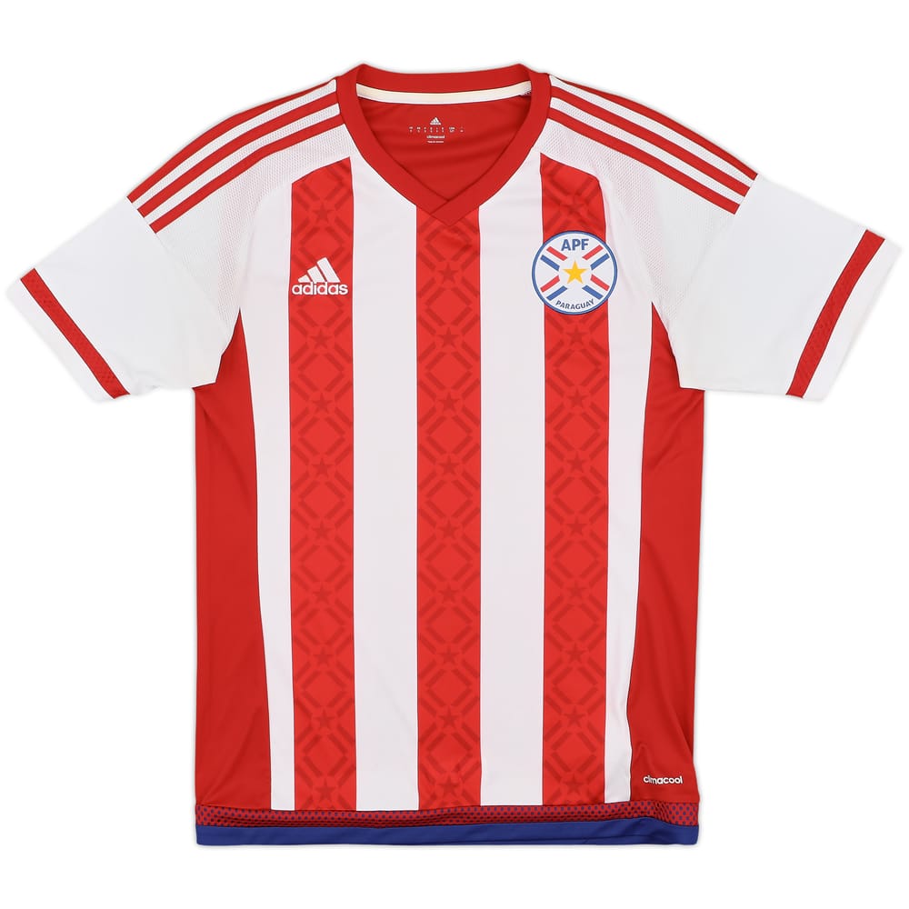 2015 Paraguay Copa America Home Shirt - 9/10 - (S)