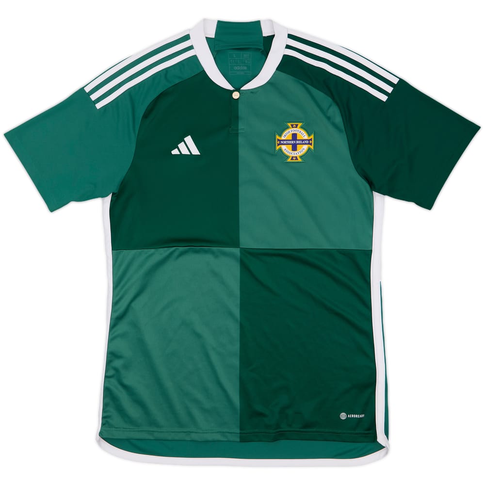 2022-24 Northern Ireland Home Shirt - 10/10 - (L)