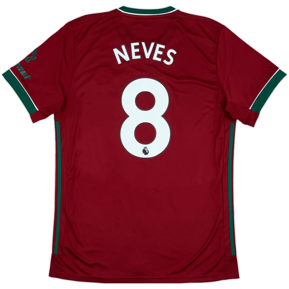 2020-21 Wolves Third Shirt Neves #8 - 10/10 - (L)