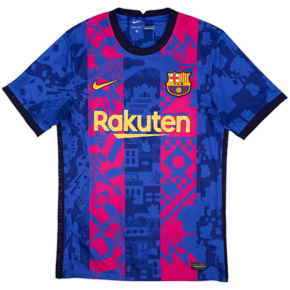 2021-22 Barcelona Third Shirt - 9/10 - (S)