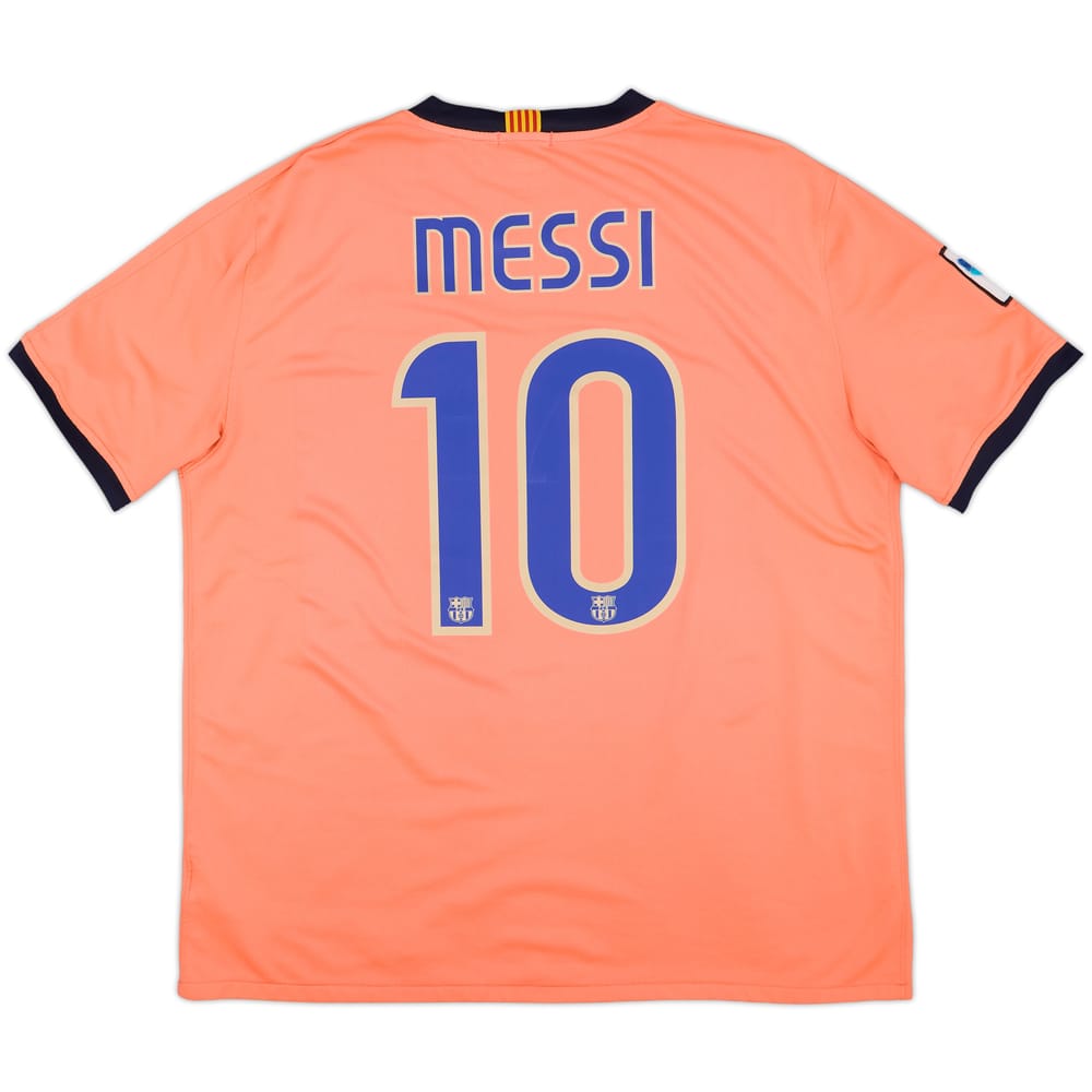 2009-10 Barcelona Away Shirt Messi #10 - 6/10 - (XL)