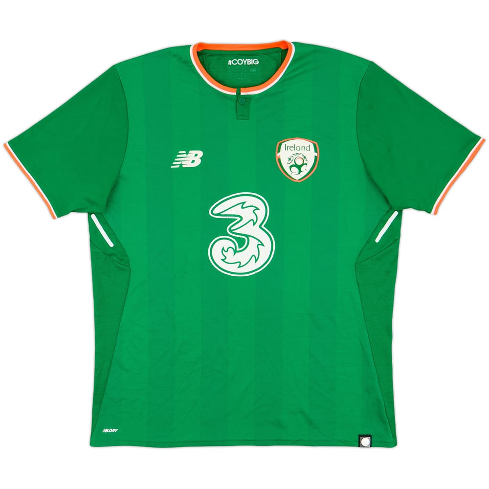 2017-18 Ireland Home Shirt - 5/10 - (L)