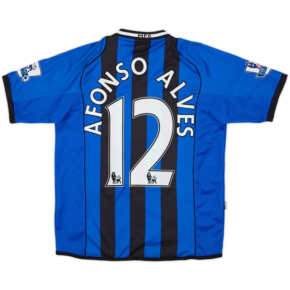 2008-09 Middlesbrough Away Shirt Afonso Alves #12 - 9/10 - (XL.Boys)