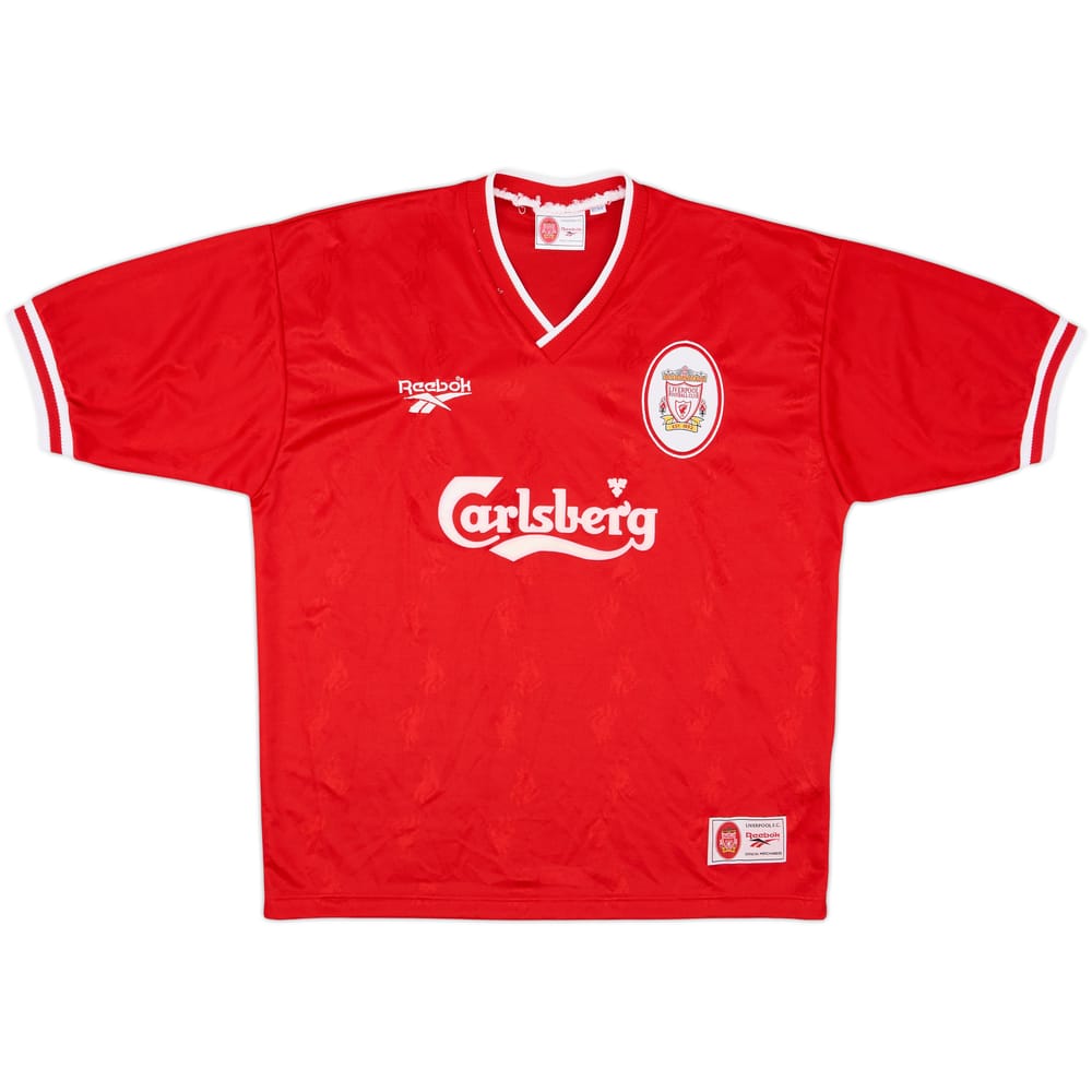 1996-98 Liverpool Home Shirt - 3/10 - (L)