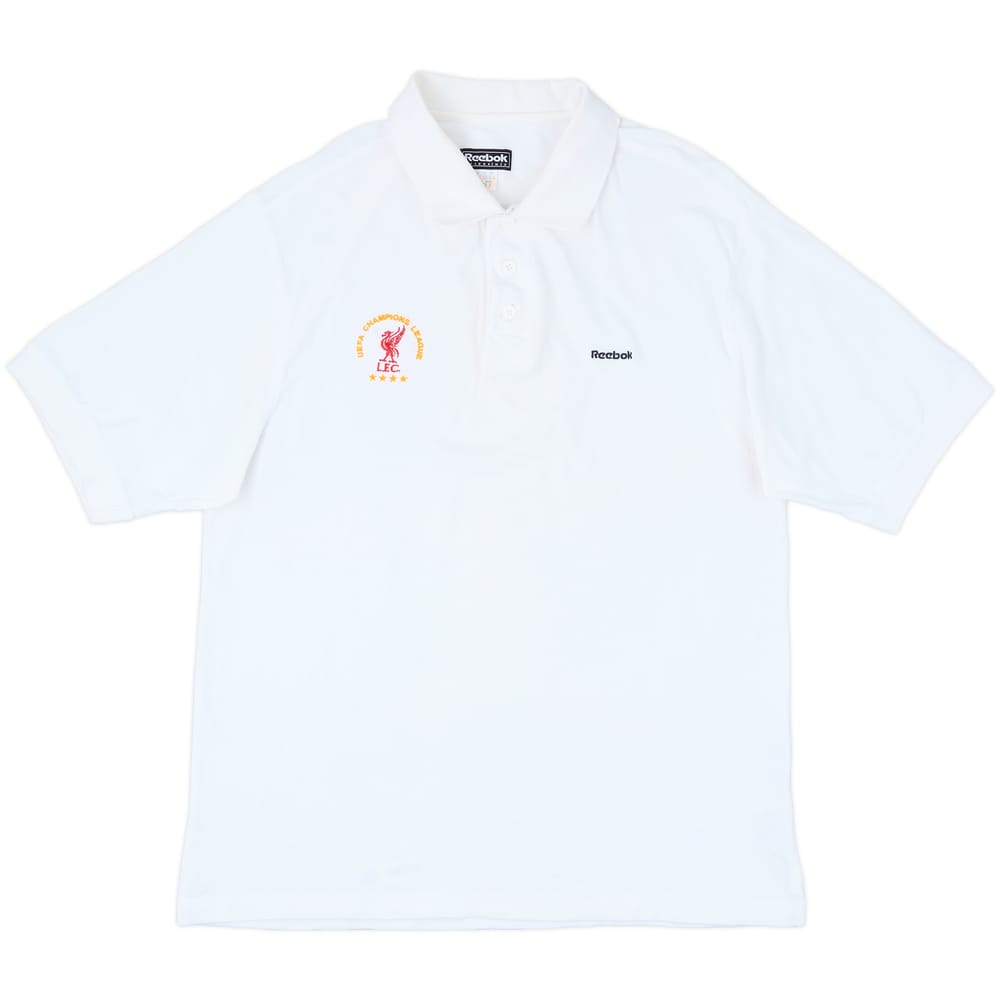 2000-01 Liverpool 'Champions League' Reebok Polo Shirt - 7/10 - (XL)