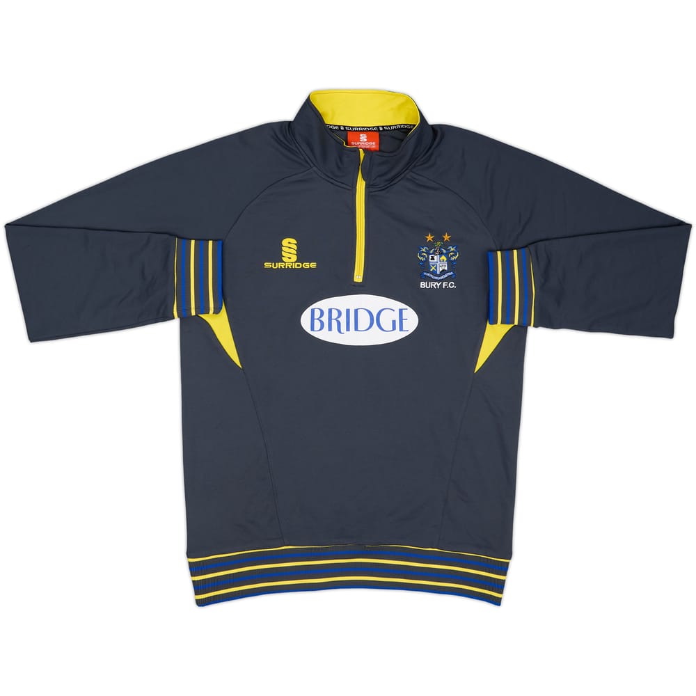 2011-12 Bury Surridge 1/4 Zip Training Top - 8/10 - (L)