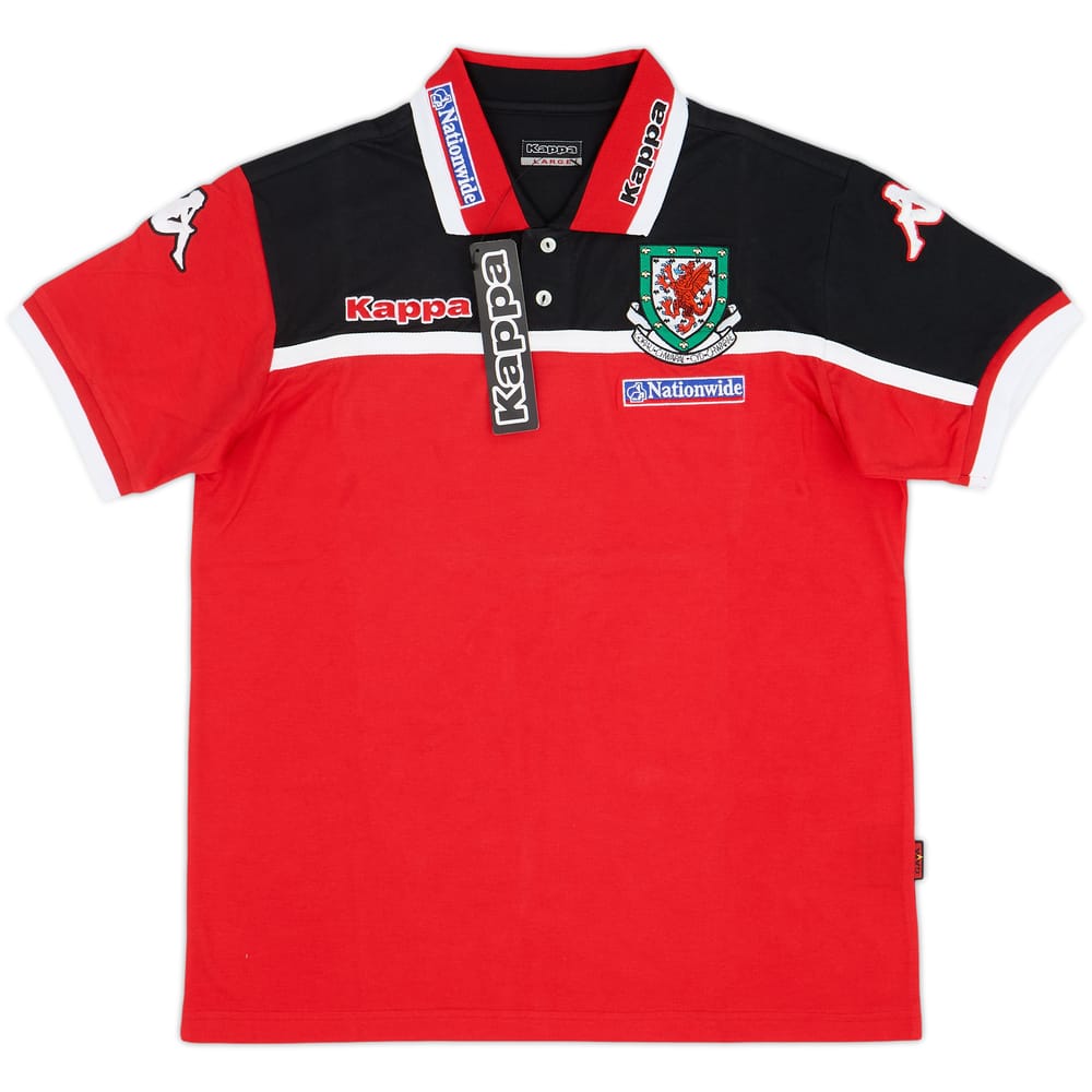 2004-06 Wales Kappa Player Issue Polo Shirt (L)