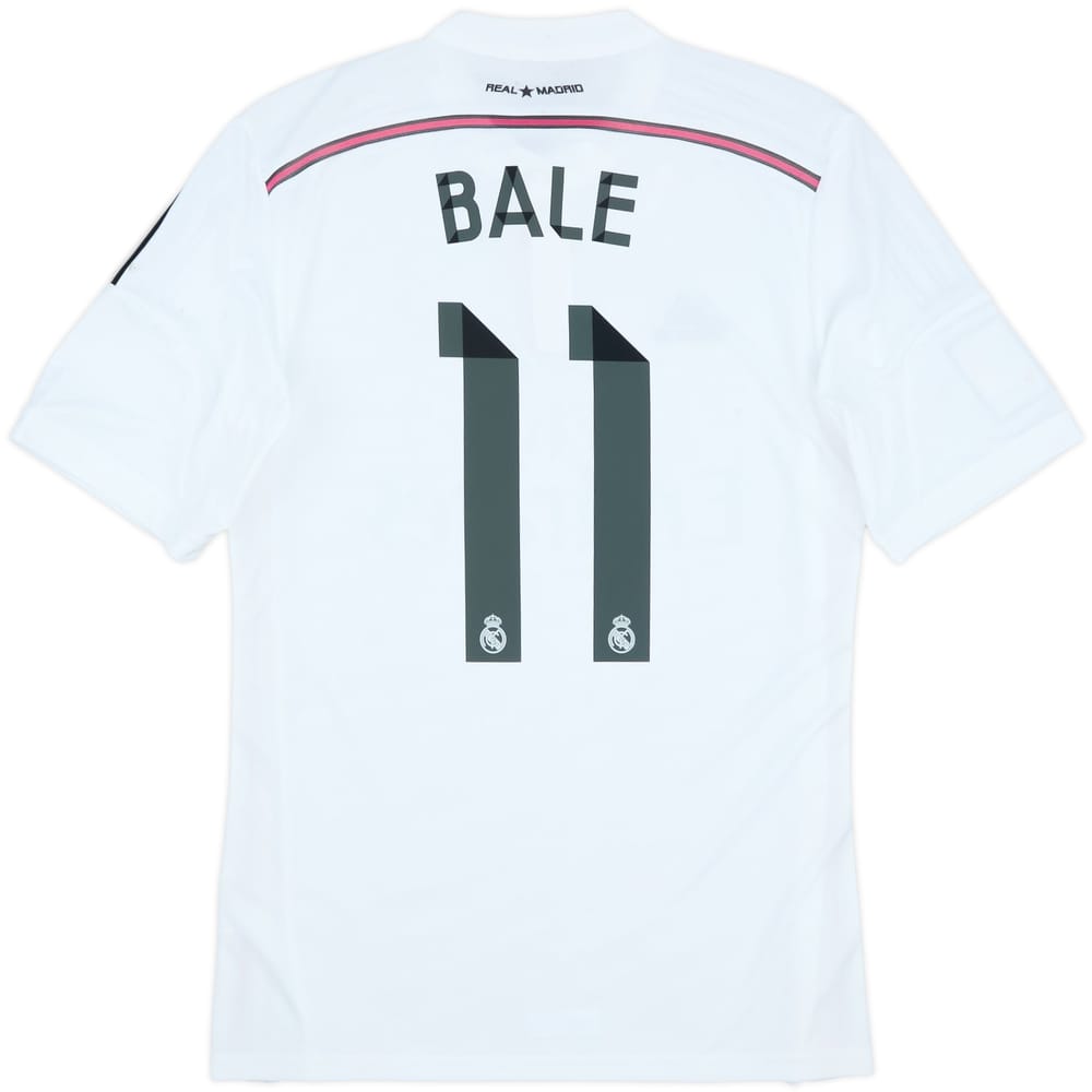 2014-15 Real Madrid Home Shirt Bale #11 (M)