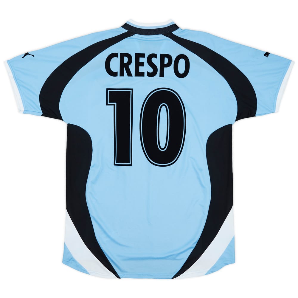 2000-01 Lazio Home Shirt Crespo #10 - 7/10 - (L)