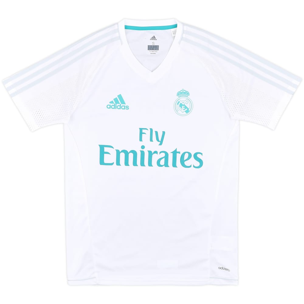 2017-18 Real Madrid adidas Training Shirt - 7/10 - (S)