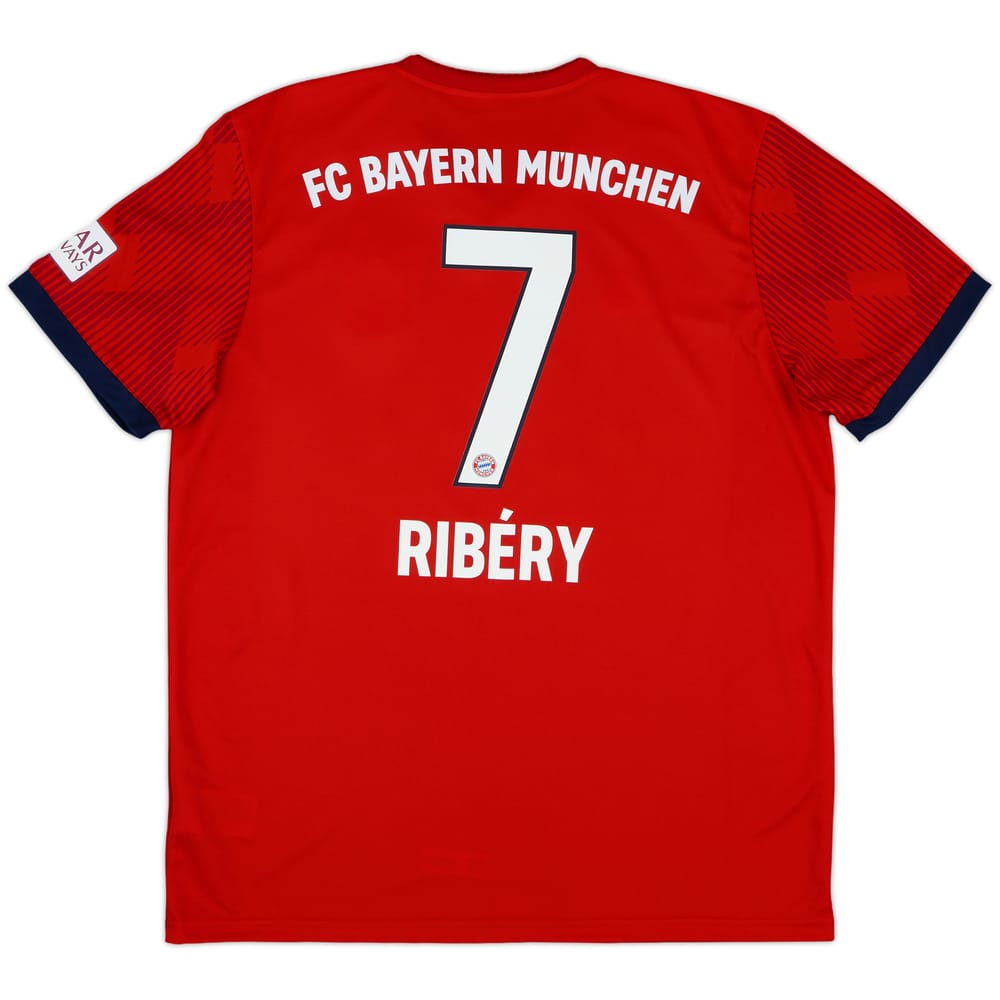 2018-19 Bayern Munich Home Shirt Ribery #7 - 9/10 - (L)