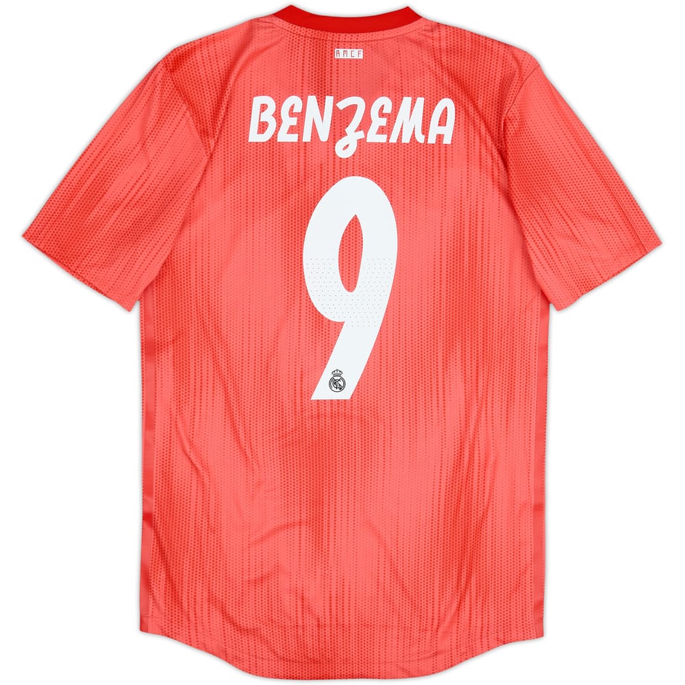 2018-19 Real Madrid Authentic Third Shirt Benzema #9 - 8/10 - (S)
