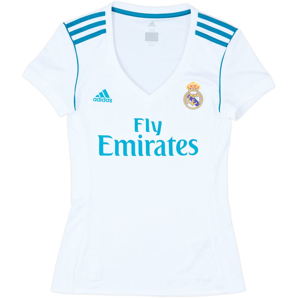 2017-18 Real Madrid Home Shirt - 8/10 - (Women's XS)