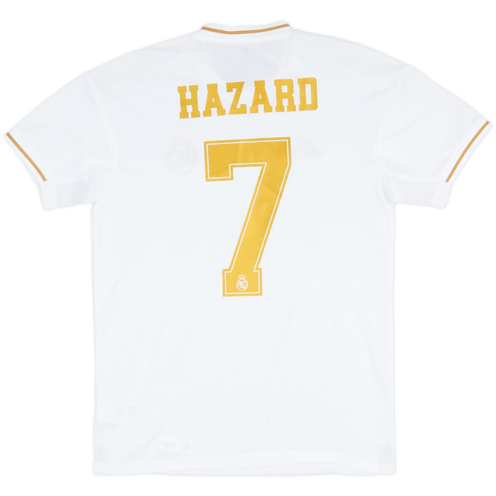 2019-20 Real Madrid Home Shirt Hazard #7 - 8/10 - (S)