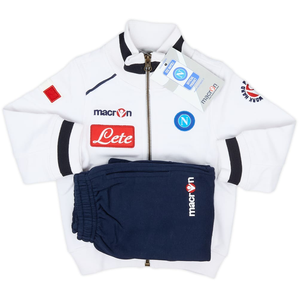 2009-10 Napoli Macron Tracksuit (3-6 Months)