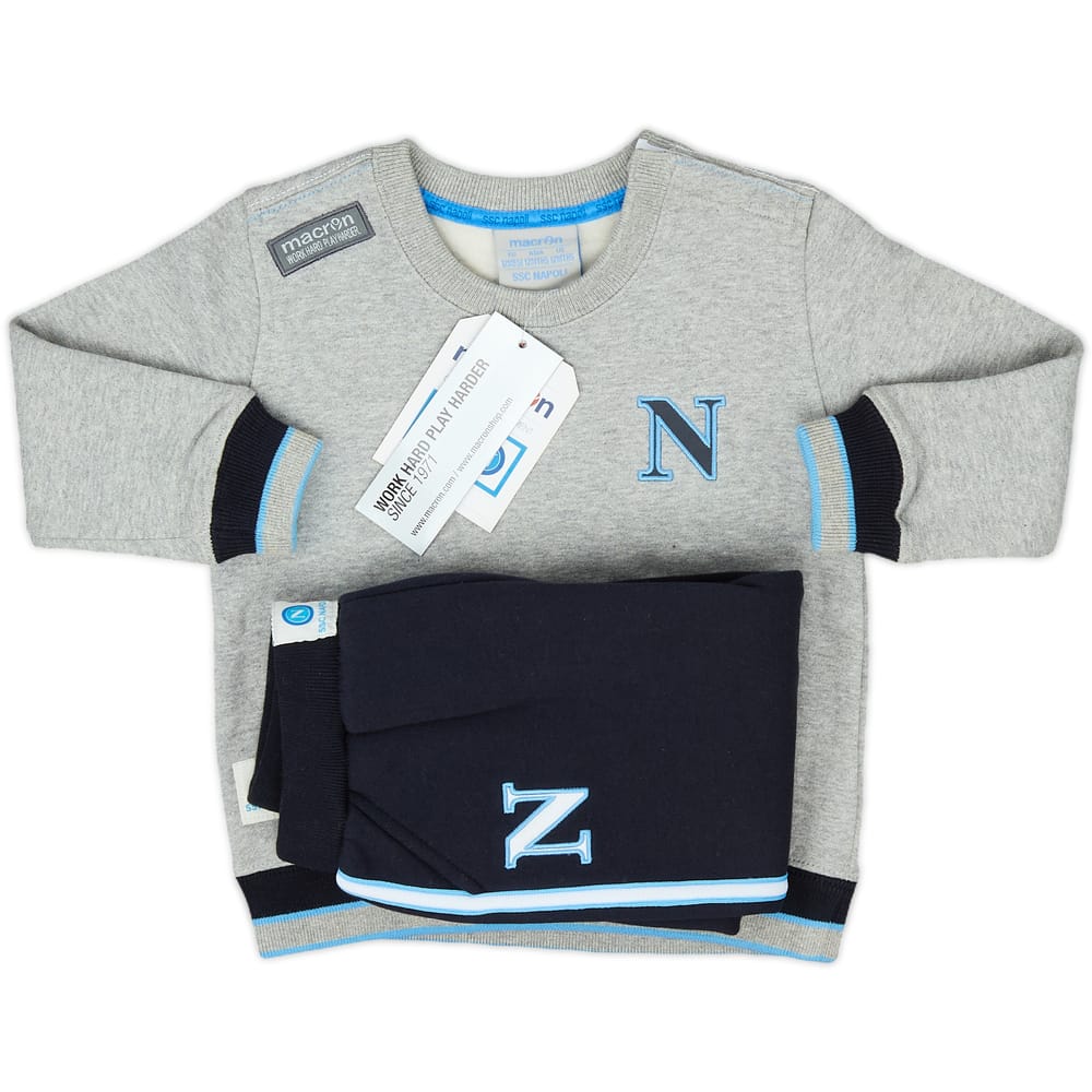 2010-11 Napoli Macron Tracksuit (12-18 Months)