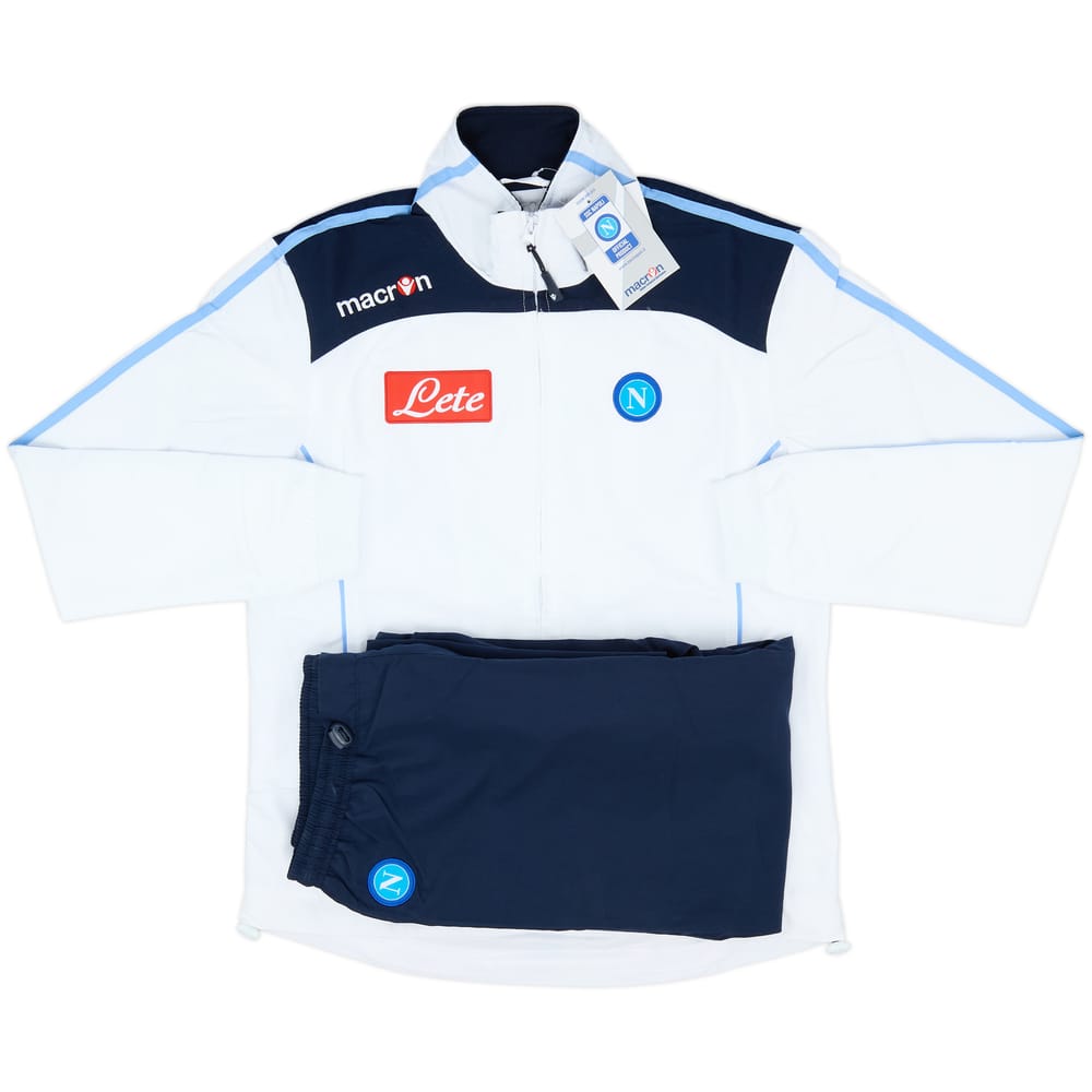 2009-10 Napoli Macron Tracksuit (Women's M)